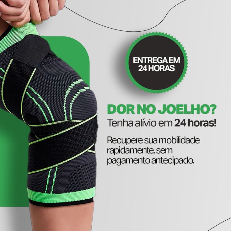 Joelheira Ortopédica | COMPRE 1 LEVE 2 | ÚLTIMAS UNIDADES